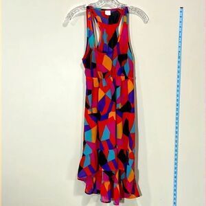 Awesome Geometric Abstract Sleeveless Dress By Xhileration. Size Medium.